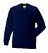 Jerzees kids V-neck sweat in navy age 11-12