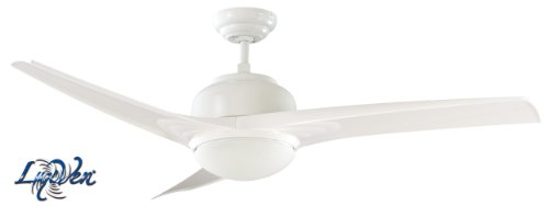 LuxVen Deckenventilator Surf inklusive Fernbedienung, weiß, Surf Weiss
