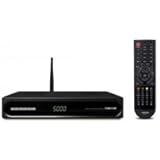 satelite fonestar Reproductor multimedia Fonestar RDS-584WHD - Receptor Satélite HD, WiFi, USB 2.0, Ethernet, 12 V DC, 1 A con adaptador incluido, Negro, 220 x 40 x 140 mm