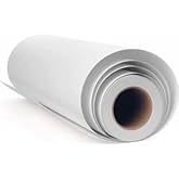 Mat Beyaz Yapışkanlı Folyo 61 CM X 5 MT