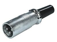 Preisvergleich Produktbild Valueline XLR-3MCL 3-polig Stecker mit Schraubklemme