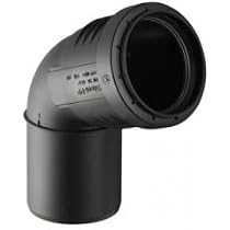 Geberit Silent-PP Coude 45° - Système D'évacuation Eaux Usées, Isolation Acoustique, Pour Bâtiments Résidentiels