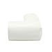 VENKON - 10 Pieces Set of Baby Safety Corner Cushions Table Edge Protection - White Dense Foam - 75 x 75 x 35 mm