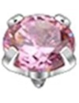 Paula & Fritz® Dermal Anchor Aufsatz Zirkonia Line 3mm in 9 Farben pink SAS31-3-P