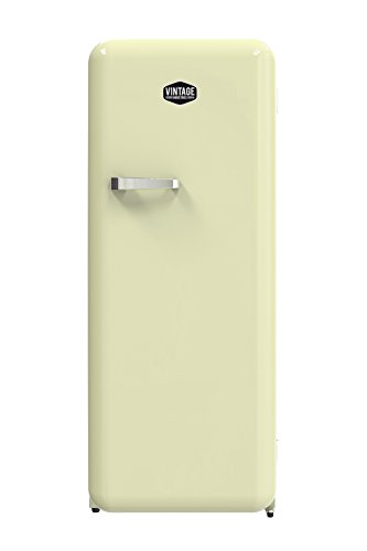 Vintage Industries  Retro-Khlschrank Havanna in beige - cream  50er Jahre Look  Khl-Gefrier-Kombination Havanna 342l  Getrnke-Khlschrank mit Gefrierfach / Gefrierschrank 25l  Gefrier-Kombination 152,5 cm  Gewerbekhlgert - Gastronomie  freistehend  stromsparend