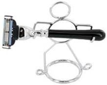 Black Razor With Contemporary Stand