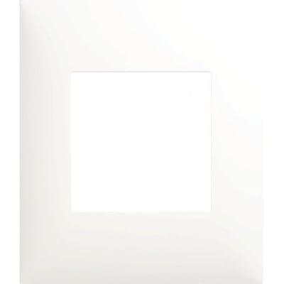 Arnould Plaque décor blanche 1 Poste Espace Evolution Arnould