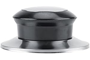 Estink 5 Pezzi Pomelli Coperchio Pentola Anti-Calore in Bachelite, Universali Con Guarnizioni - Manopole Ergonomiche per Sostituzione