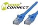 Produktbild MicroConnect UTP Cat6 1 m – Netzwerkkabel (RJ-45, RJ-45, Männlich/männlich, 10/100/1000Base-T (X), blau, Polyvinyl chloride (PVC))
