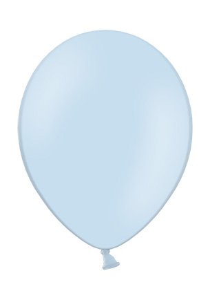 50 x Luftballons je 25 Creme & Hellblau – ca. Ø 28cm – 50 Stück – Ballons als Deko, Party, Fest, Baby, Junge, Mädchen, Geburt, Hochzeit – Farbe Creme & Hellblau – für Helium geeignet – twist4® - 2