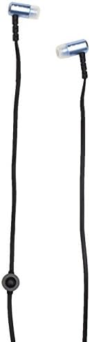 EarBombz EB Pro Series Professional Studio Quality In-Ear Monitors with Multifunction Microphone, Light Blue