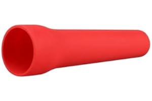 TS TACTICAL STORE Cono DE SEÑALIZACIÓN de Silicona Universal 30mm & 40mm (Linternas 25mm a 45mm) | Color Amarillo, Rojo, Blanco para señalización al Aire Libre