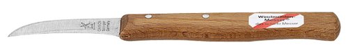 Windmühlen 1486225010002 Gemüsemesser 60 mm Buche langer Griff, gebogene Klinge