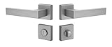 ✅ AGARRE ERGONÓMICO - A diferencia de las botones de puertas, estas manillas de puertas pueden brindar un agarre más seguro para la apertura y el cierre de las puertas y ventanas de la casa.