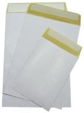 Texso - 80844B-Buste Bianco F.to cm,23 33 x 4 5 di Aletta con nastro Strip Permanent