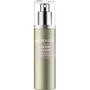 M2 Beauté Ultra Pure Solutions Pearl & Gold Facial Nano Spray - Gesichtspflegespray, 75 ml