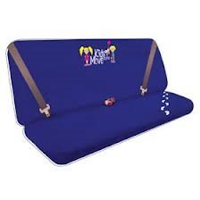 Kidz Rear Seat Protector Blue