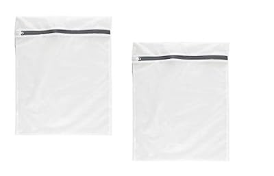 NOVAGO Lot de 2 Filets à Linge (Sac de Lavage) spécialement conçu pour Vos linges sensibles ou de qualité (Taille S 30x40 cm)