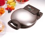 Preisvergleich Produktbild WAFFELAUTOMAT Edelstahl / Schwarz