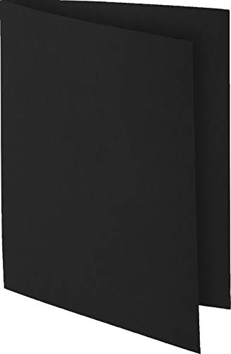 Exacompta 217118E - Lote de 10 Subcarpetas Rock S 220 Color Negro