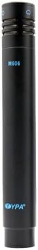 YPA M606 Pencil Cardioid Condenser Mics - Ideal For Acoustic Instruments Or Drum Overheads (Black)
