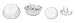 Munchkin Arm & Hammer 2 Piece Deodorizing Plug Protectors, White