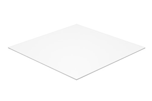 Falken Design WT7328-1-4/1236 Acrylic White Sheet, Translucent 32%, 12" x 36", 1/4" Thick