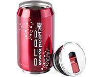 PEARL Thermo-Trinkbecher im Getränkedosen-Design rot, 220 ml - 4