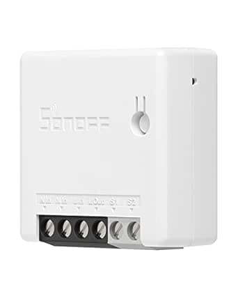 ZigBee Mini Smart Switch,SONOFF ZBMINI 2 Way Light Switch, Compatible with Alexa, SmartThings Hub, Philips Hue Bridge, Google Home and SONOFF ZBBridge, ZigBee 3.0 Gateway Hub Required, 10A/2200W