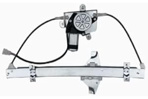 FEILIDAPARTS Elevalunas eléctrico y motor, diseñado para 2007-2011 Chevrolet Aveo 2009-2010 Pontiac G3 4 DOOR SEDAN (TRASERO IZQUIERDO)