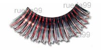 Stargazer Reusable False Eyelashes Black & Red Foil #5