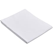 Betttuch/Bettlaken/Haustuch 250x150 cm weiß von Green Mark Textilien 100% gewebte Baumwolle