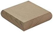 BLUEPRINT JOINERYFlat Newel Post Cap for 90mm Newel Posts (Full, Oak)