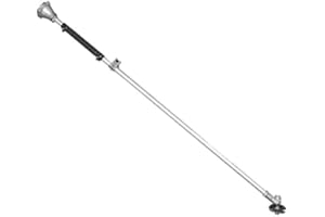 Opengardenweb, Asta Ricambio Completa per decespugliatore 28 mm - Inclusa Asta Trasmissione e Coppia conica 9 Denti