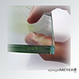 Preisvergleich Produktbild Verbundsicherheitsglas VSG 8mm mit 0,76 Sicherheitsfolie / Klarglas / Sicherheitsglas / Balkonverglasung / Glasscheibe / Glascheibe nach Maß / Anfertigung nach Wunschmaß / Jede Größe möglich (bis 1,7 qm²)