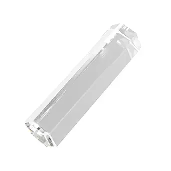 Baluue Optical Glass Hexagonal Prism for Teaching Light Spectrum Physics and Photo Photography Cylindrical Prism for School