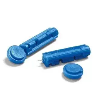 Nuwik Glucometer RBL-100 Round Blood Lancet,Round Lancet Needle ,Test Strips With Vital Round Glucometer Lancets Glucometer Lancets-100 Pieces