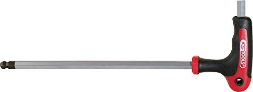 KS Tools 151.8155 Ergotorqueplus T-Griff-Kugelkopf-Innensechskant-Winkelstiftschlüssel-Satz, 8-teilig, 2-10 mm - 5