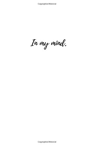 Preisvergleich Produktbild In My Mind.: Notes Journal Diary Bullet Journal Notebook