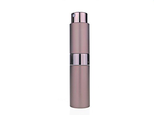 The Essential Twist Perfume Aftershave Atomizer for Handbag, Pocket & Travel, 10ml. Refillable, includes funnel