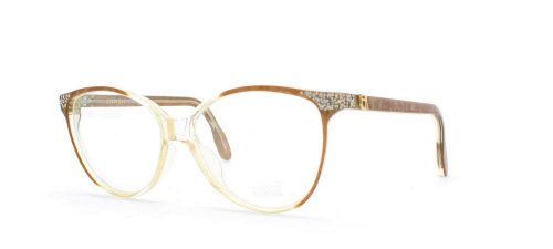 Preisvergleich Produktbild Emmanuelle Khanh Damen Brillengestell Braun Brown Clear