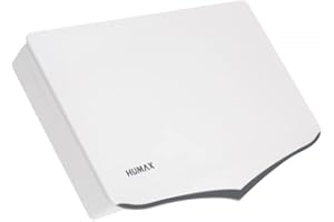 HUMAX Digital H40D2 Flat Spiegel SAT Flachantenne für 2X Teilnehmer weiß