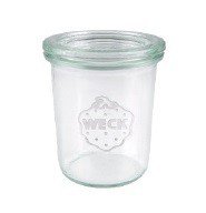 12 Stück Weck Sturzform-Glas 0,5l Rundrandglas Einmachglas Einweckglas