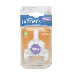 Dr Brown's Silicone Teats Level 1 2 3 and 4