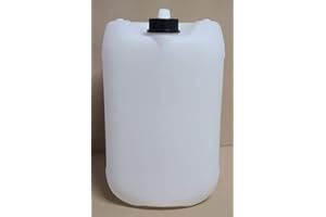 Bidon 30L, Jerrrican 30L (2) - Générique - Contenant de Liquide - Polyéthylène haute densité - Naturel
