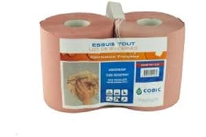 A.K TRADING ESSUYAGE PAPIER BOBINES ESSUIE TOUT CHAMOIS CLS2 - LOT DE 2 bobines - 050706