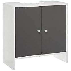 AC-Déco Meuble sous-Vasque - Essenzo - 58 x 30 x 60 cm