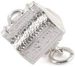 Perfectcharm Doctor'S Bag Charm - Sterling Silver