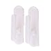 Produktbild Life 2 Pcs Haken Selbstklebend Wandhaken Handtuchhaken Bademantelhaken Gebürstetes Edelstahl Haken Bad Küche Für Den Haushalt Bad/Dusche Kleider,Handtuch,Hüte