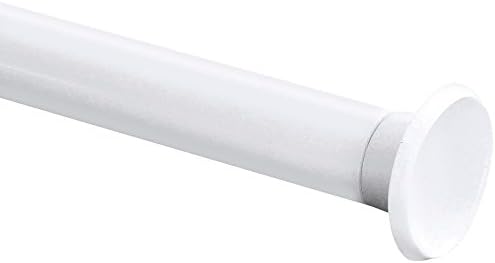 Gelco jb1352002 Suction Telescopic Shower Rod Aluminium/White 79 x 4.7 x 4.5 cm